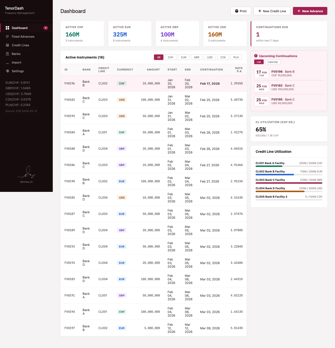 TenorDash: An Experiment in AI-Native Treasury Tooling screenshot